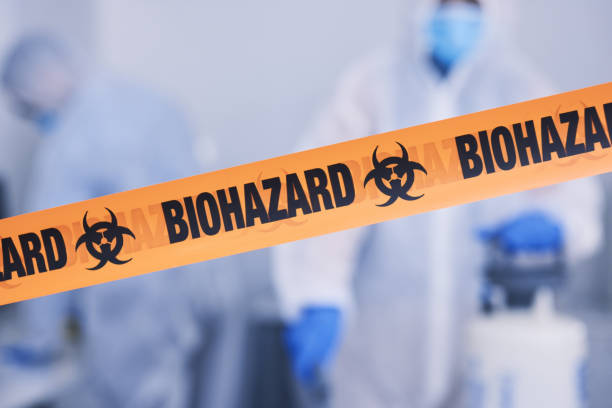 Professional Drug Lab Cleanup technician working in Morrisville, NY